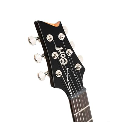 Cort M600 Tobacco Sunburst Flame Maple Top Double Cutaway Electric Guitar image 10