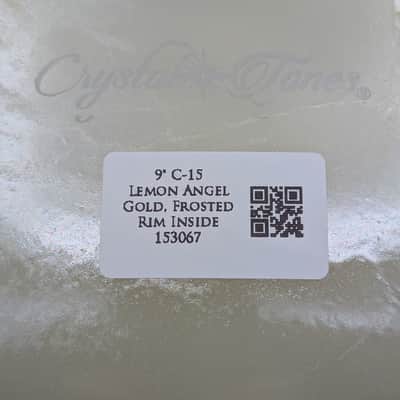 Crystal Tones 9" Lemon Angel Gold Quartz Crystal Singing Bowl (C4-15) image 4