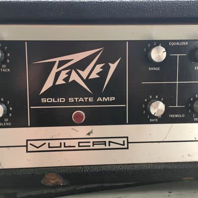 EXTREMELY RARE early 1970's Peavey VULCAN "Series 500 Module" guitar/bass amp image 3