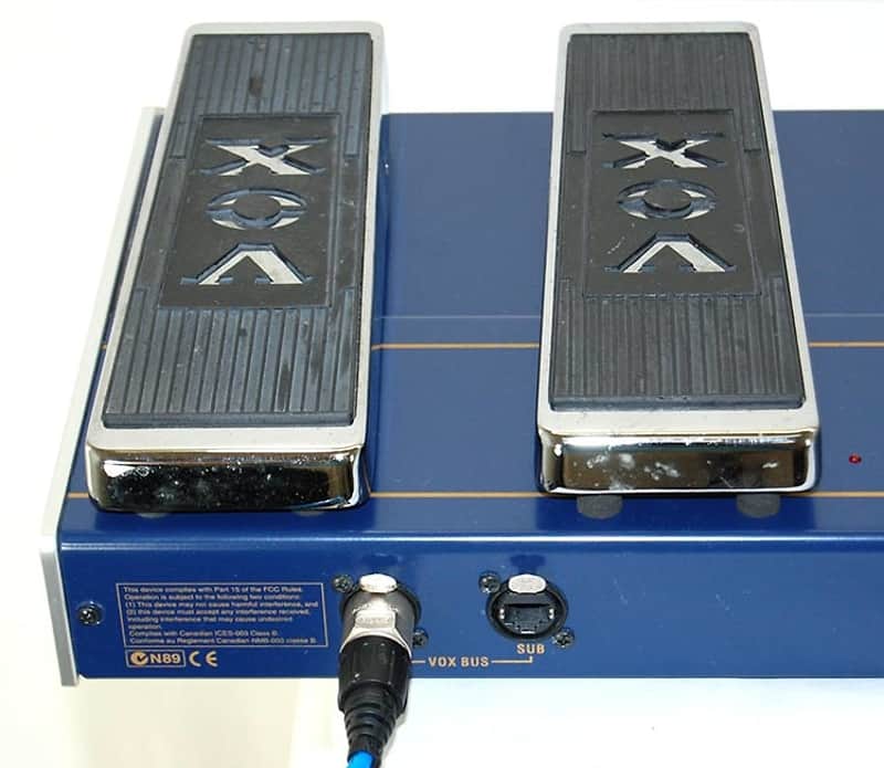 VOX VC12 Floor Foot Controller Pedal with Box and Cable | Reverb