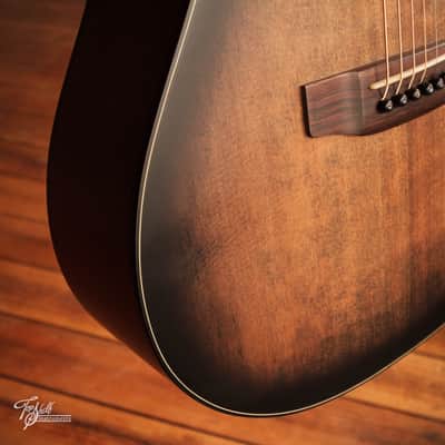 K.Yairi SRF-OV2 Parlour Acoustic Vintage Black Burst 2021 image 12
