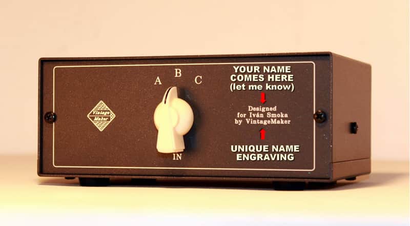 6 In 2 Out TRS Line Switcher Monitor Controller Vintage Maker image 1