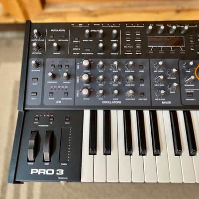 Sequential Pro 3 37-Key 3-Voice Monophonic / Paraphonic Synthesizer 2020 - Present - Black image 4