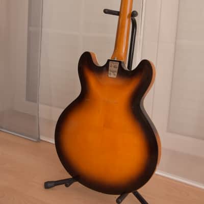 Framus Atlantik 6 – 1973 German Vintage Semi-hollow Archtop Guitar / Caravelle Sorento image 15