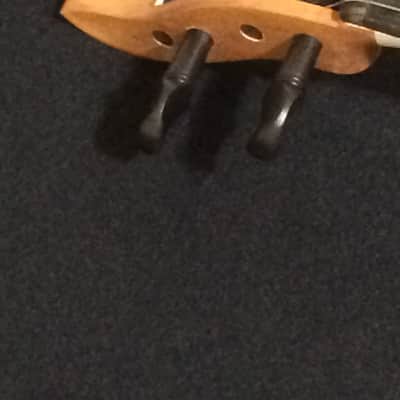 4/4 Violin + leigh + handmade+fretted+electric / semi acoustic. image 6