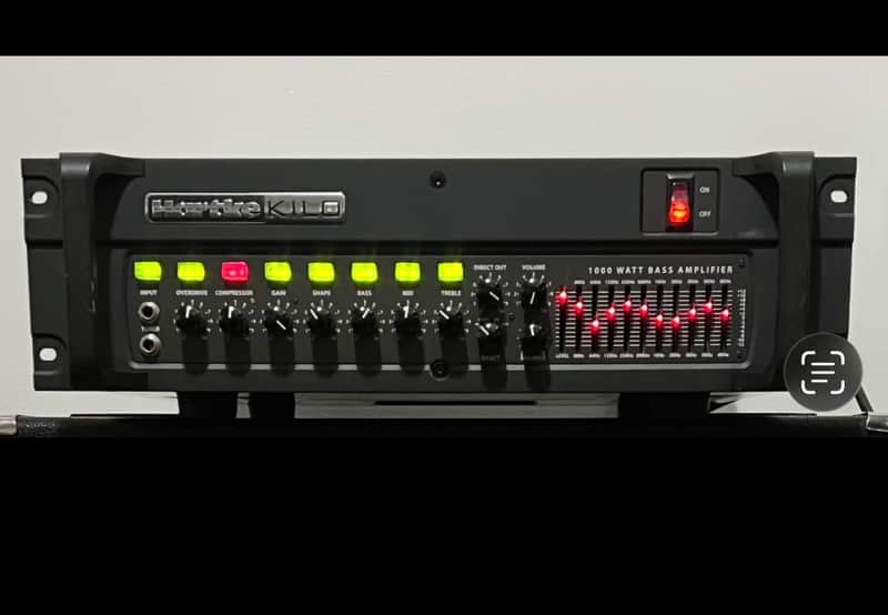 Hartke HAK100 Kilo 1000 Watt Tube Bass Amp Head - Mid 2000s image 1