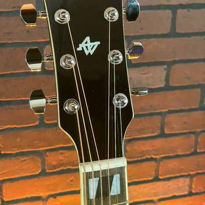 Ibanez AJ70M1E Artwood Jumbo Acoustic-Electric Guitar - Black High Gloss image 3