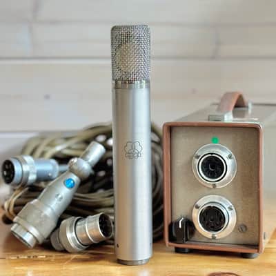 AKG C 12 Large Diaphragm Multipattern Tube Condenser Microphone 1950s - Silver image 17