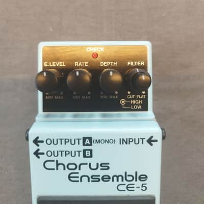 Boss CE-5 Chorus Ensemble (Dark Gray Label) 2001 - Present - Blue image 3