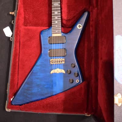 Alembic Exploiter Shaped Electrum 1984 Sapphire Blue Transparent image 12