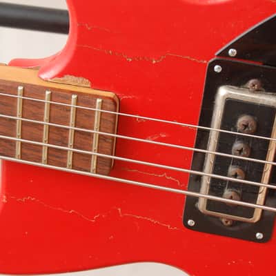 Framus Junior Bass J-156 – 1971 German Solidbody Bass Guitar image 5