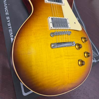 2024 Gibson Custom Shop 1958 Les Paul Standard "CME Spec" Slow Iced Tea Fade VOS w/60 V2 Neck Profile image 20