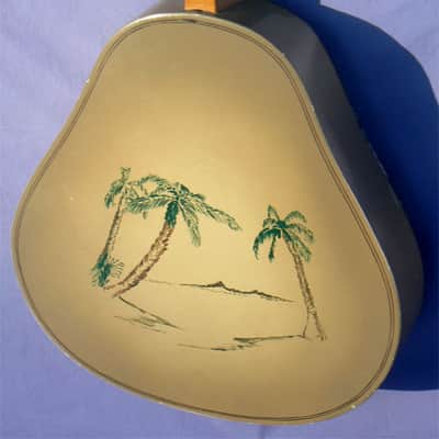 1929 National Triolian Mandolin: Rare First Year Example, Palm Tree Seascape, Exceptionally Fine Original Condition, Natural Reverb! image 5