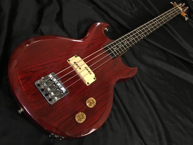 Aria Pro II CSB-380 Cardinal Series Bass Guitar Medium Scale early 80's Made in Japan image 1