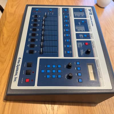 E-MU Systems SP-12 8-Voice Drum Sampler 1985 - 1987 - Blue image 2
