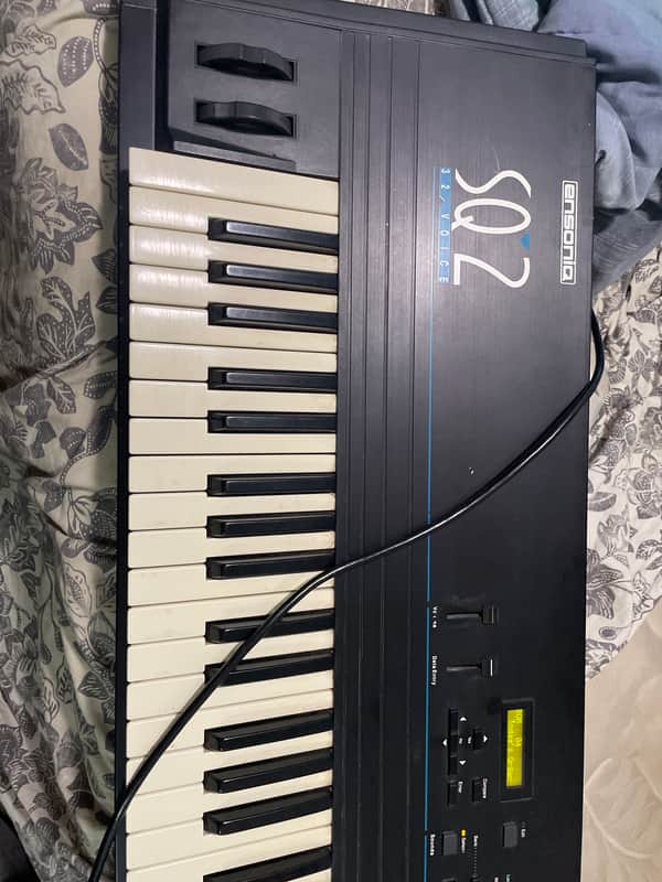 Ensoniq SQ-2 Digital Synthesizer 1990 - Black image 1