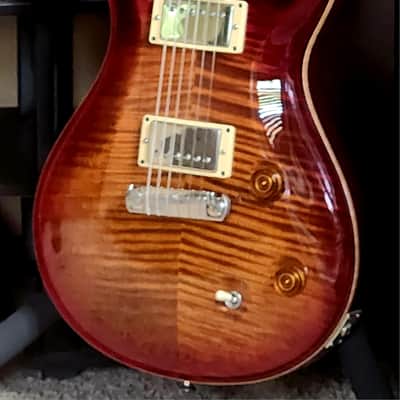 2000 PRS McCarty Tobacco Sunburst Flame Top Moon Inlays OHSC Ted McCarty Era image 4