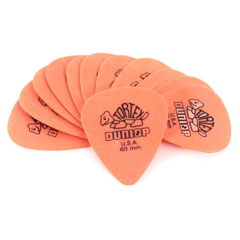 Immagine Dunlop 418P60 Tortex Standard .60mm Guitar Picks (12-Pack) - 1