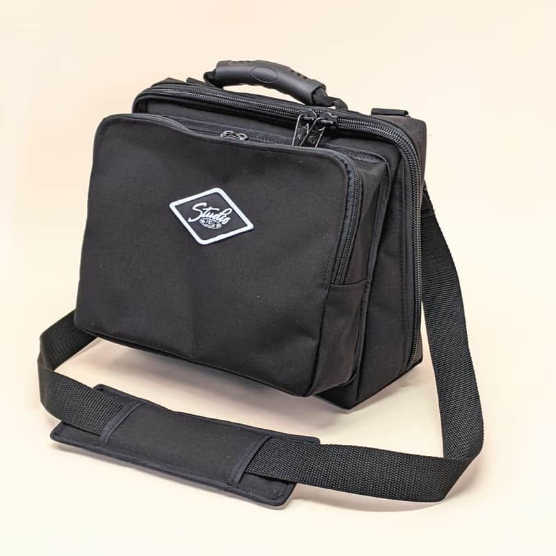 Fractal Audio FM3 Standard Gig Bag #13072 Non-Padded Pedal Pocket, Single Padded, Sewn-on Handle, Black