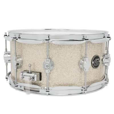DW Limited Edition Performance Snare Drum 14x6.5 Broken Glass image 3