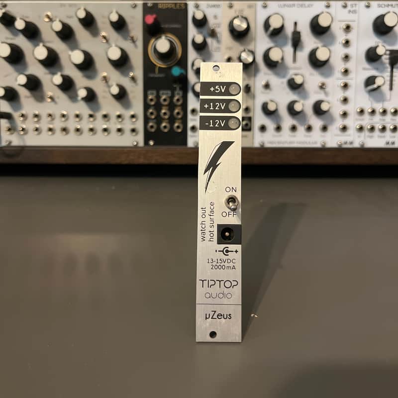 Tiptop Audio uZeus with Boost Adaptor and Flying Bus Cables image 1