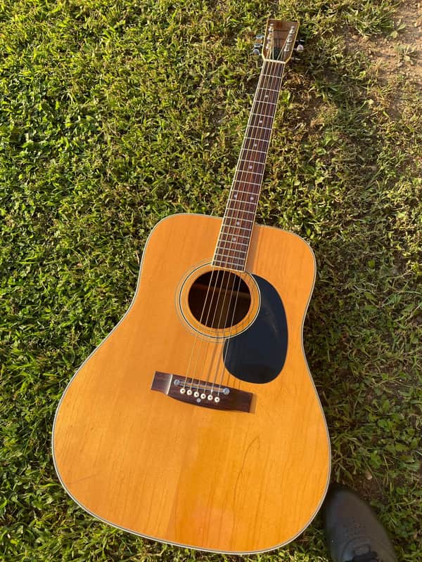 Vintage 1970s Martin-Style Acoustic – Possibly Custom Yamaki – Rosewood/Spruce – MIJ Quality – w/ HSC image 1