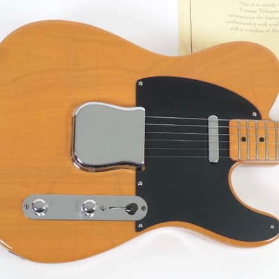 1984 Fender American Vintage '52 Telecaster Fullerton Plant 1982 - 1984 - Butterscotch Blonde image 3