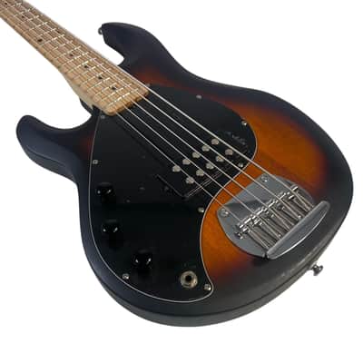 Sterling StingRay 5 SUB Series Left-Handed 5-String Bass Guitar - Sunburst image 3