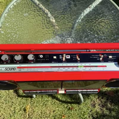 HITACHI W4V Rare Vintage Cassette Deck Boombox Retro Japan Warranty image 5