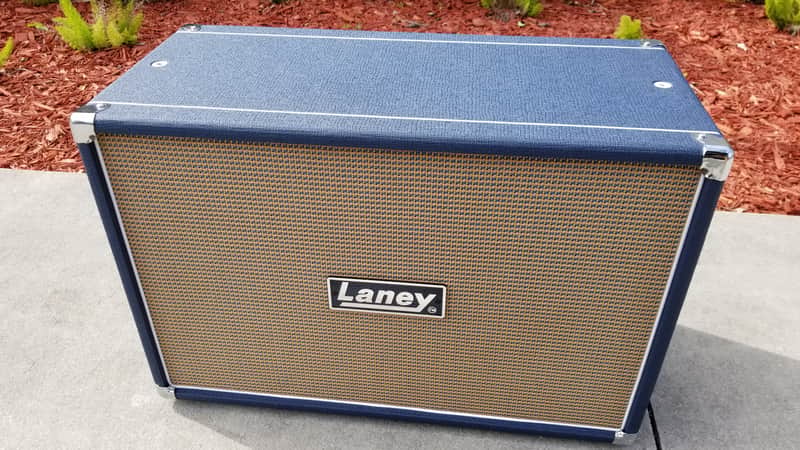 Laney Lionheart LT212 2x12 Guitar Cabinet! Blue image 1