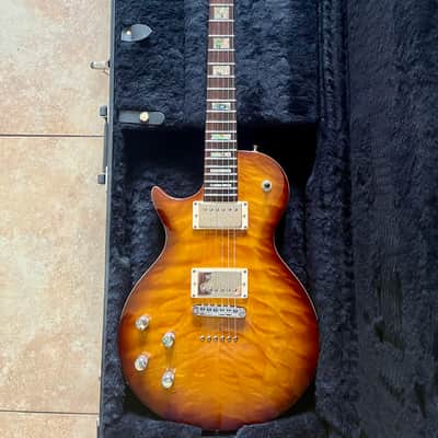 Left Handed Carvin CS6 California Single Cut Carved Top - Quilted Honey Burst Finish image 22