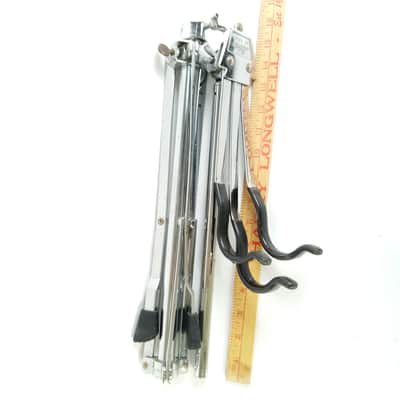 Ludwig Atlas #1355 Snare Drum Stand Single-Braced Chicago USA Late 60s-Early 70s image 8
