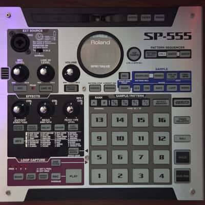 Roland SP-555 Sampler with power supply image 2
