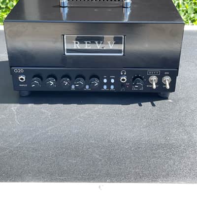 REVV G20 2-Channel 20-Watt Guitar Amp Head with Reactive Load and Virtual Cabinets 2020 - 2021 - Black image 2