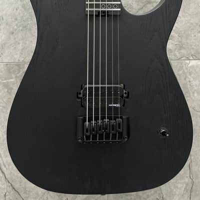 KM-6 MK-III EX Electric Guitar, Satin Black Open Pore image 1