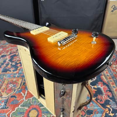 PRS Soapbar II Double Cut SE Flame Maple 3 Tone Sunburst - 2007 image 16