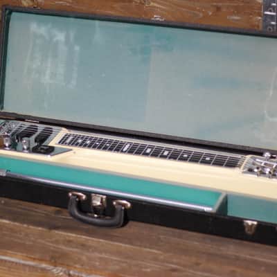 Guyatone HG-306C Steel Guitar 1960's - Vintage White image 2
