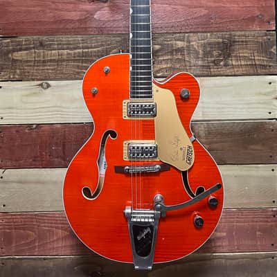Gretsch G6120SSU Brian Setzer 2005 - Tennessee Orange image 4