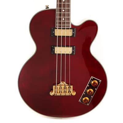 Epiphone Allen Woody Rumblekat Wine Red Used image 2