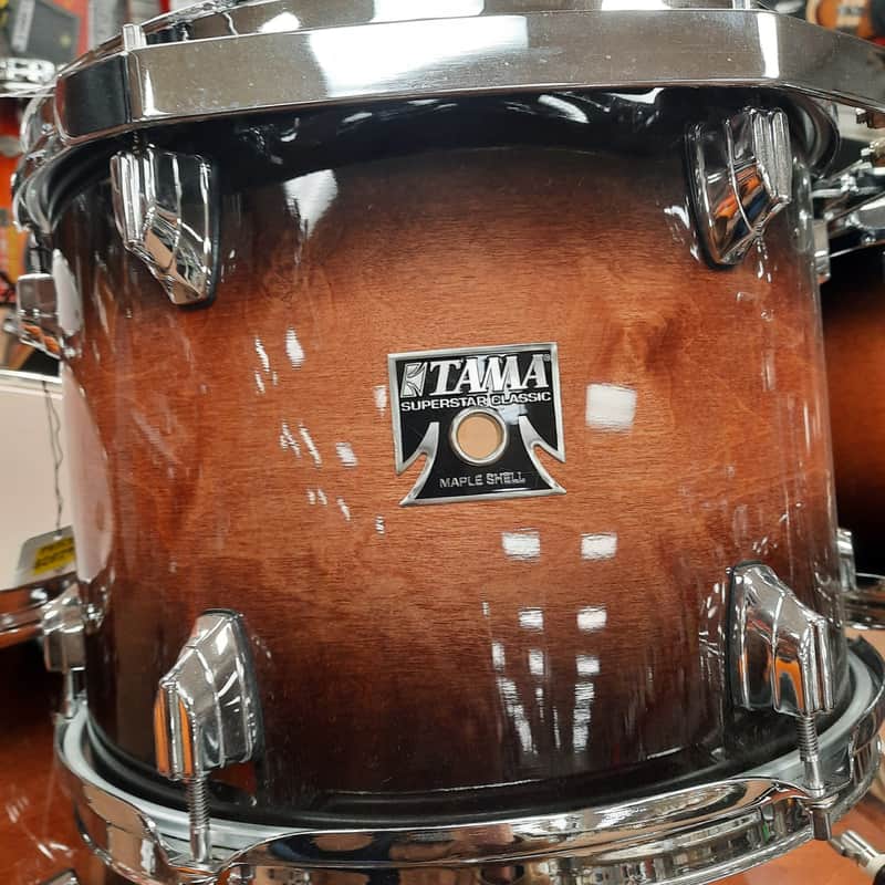TAMA Superstarclassic 12X9 Tom 100% Maple - Brown Burst image 1
