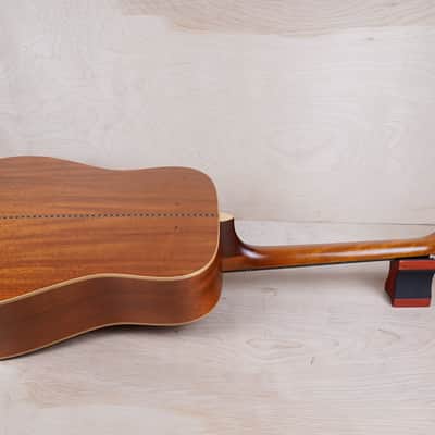 Fender DG-24 Mahogany Acoustic Guitar 1988 Vintage Natural w/ Bag image 8