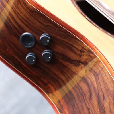 Cort Gold-A10 Cocobolo Torrefied Spruce Top Acoustic Electric Guitar w/Case image 4