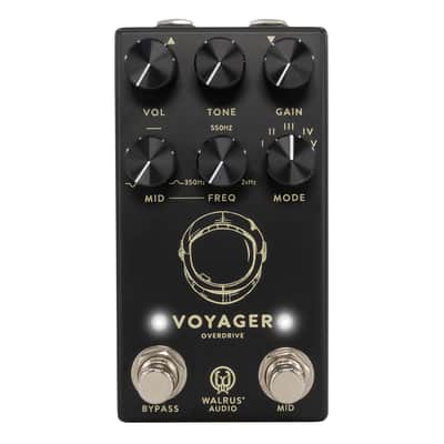 Walrus Audio Voyager Pre-Amp/Overdrive MKII Pedal - Black - Open Box image 1