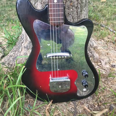Vintage Japanese-Built, American Jewel Electric Guitar in Cherry Burst image 2