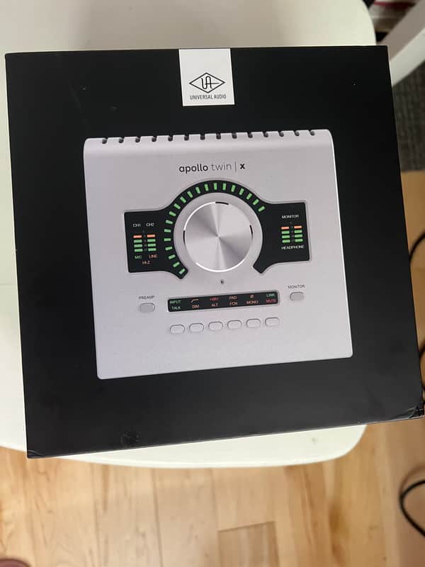 Universal Audio Apollo Twin X Duo Gen 2 Thunderbolt Audio Interface 2024 - Present - Silver image 1
