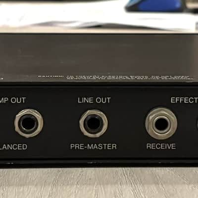 SWR Grand Prix Tube Bass Rack Preamp Near-Mint #26 1991 image 4