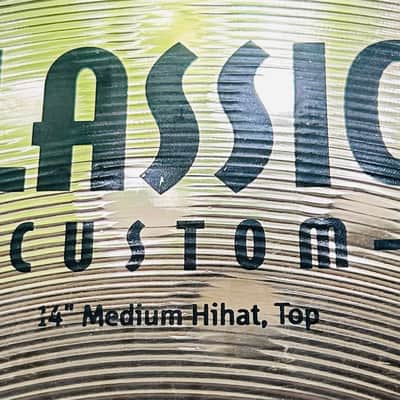 Meinl Classics Custom 14" Hi Hat Cymbals, 1,000 & 1,318 Grams, NEW, Video Demo. image 2