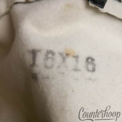 *Slingerland 16x16" Floor Tom Drum Leather Case/Bag Vintage 60s-70s Script Logo* image 4