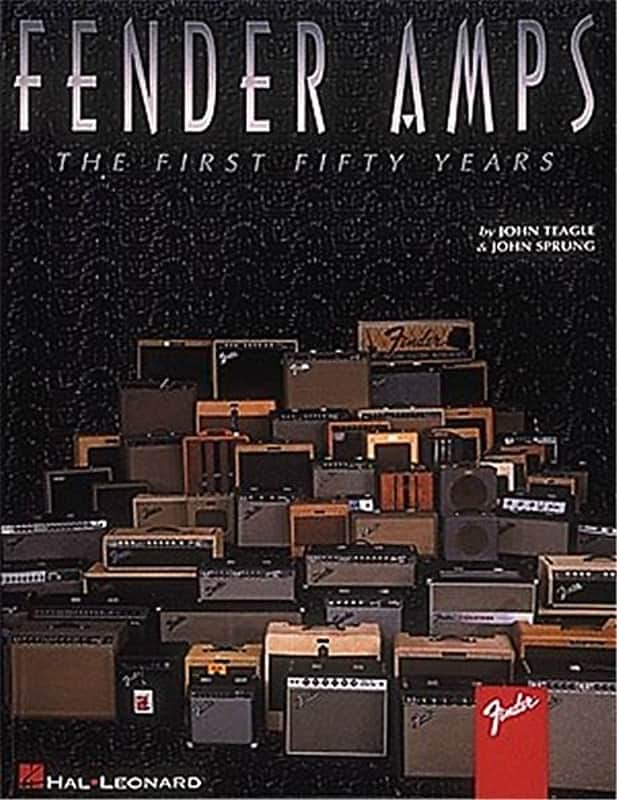 Hal Leonard Fender Amps, The First 50 Years 2016 image 1