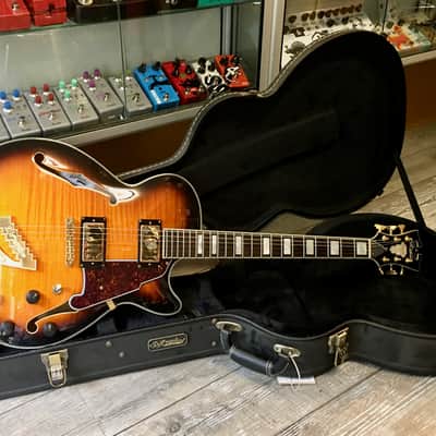 D'Angelico Excel EX-SS Semi-Hollow with Stairstep Tailpiece Sunburst image 1
